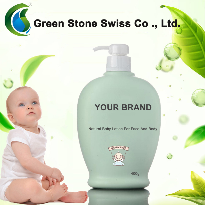自有品牌OEM自然Baby Lotion For Face And Body
